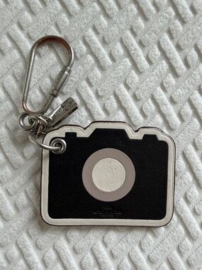 Coach Camera Keychain Charm